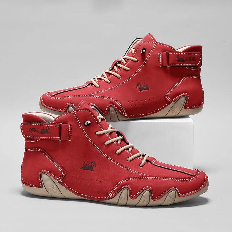 Men'S Shoes Qn - Skórzane buty codzienne, sneakersy męskie, modne