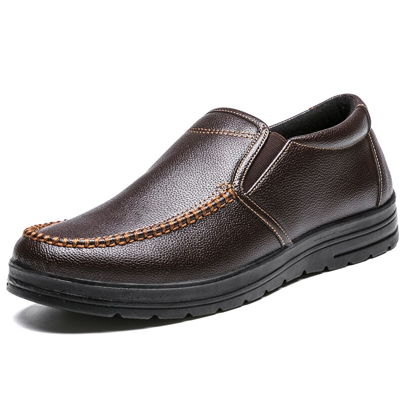 Men Shoes Louboutin - Męskie lekkie skórzane obuwie buty trekkingowe
