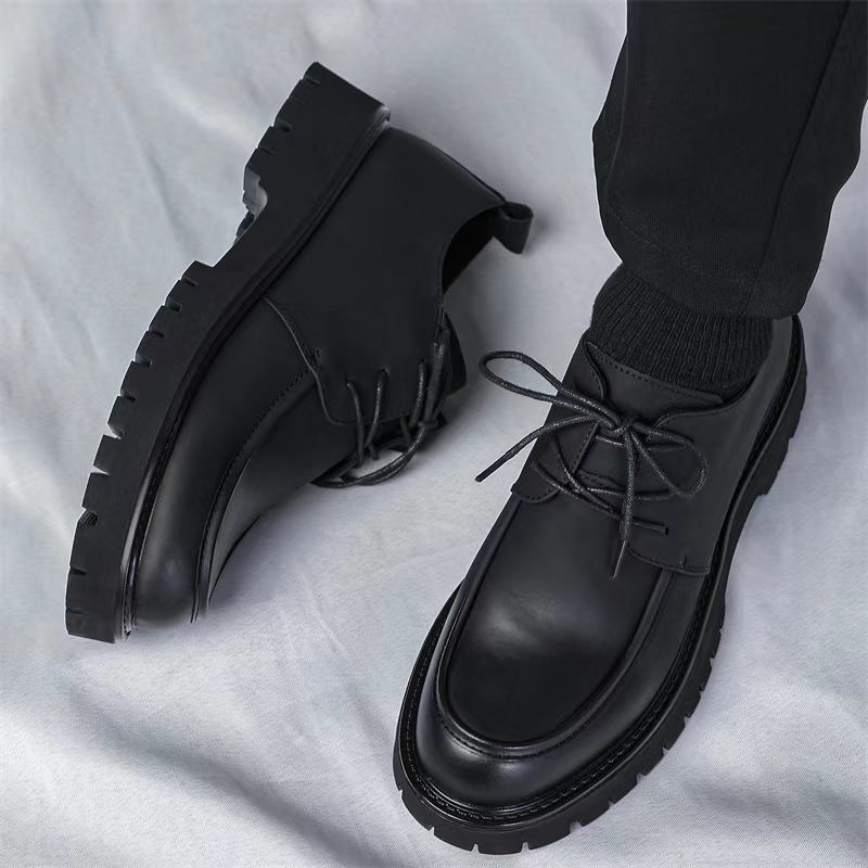 Men Shoes Louboutin - Mężczyźni Casual Large Toe Original Black