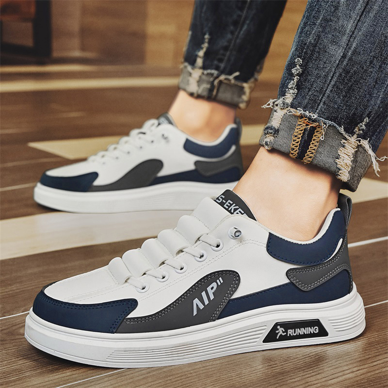 Men Shoes Running Sale - Wyprzedaż Męskie Casualowe Sneakersy Skórzane Modne