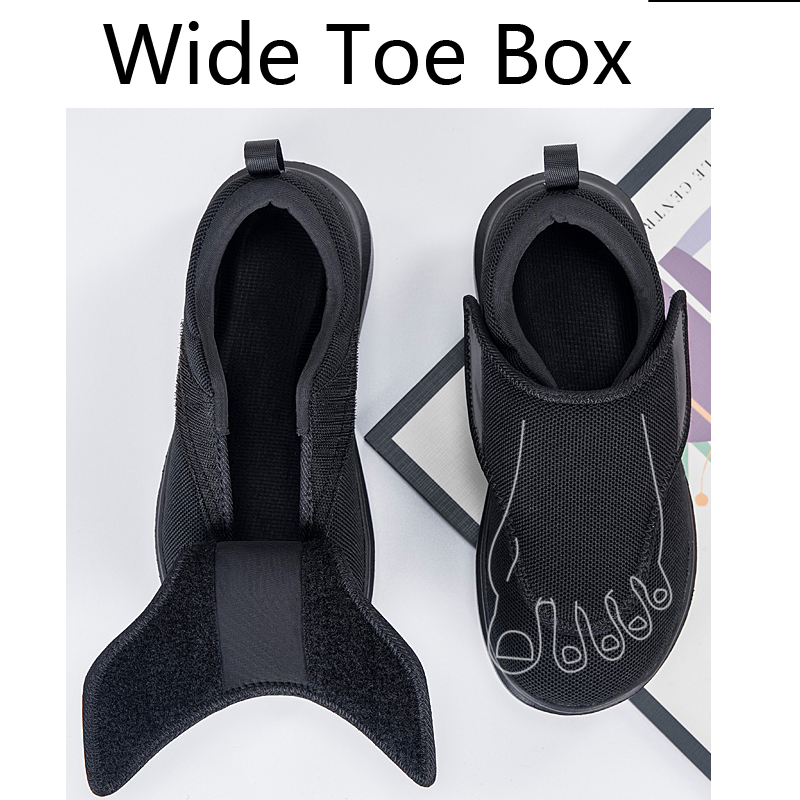 Men'S Shoes Diabetic - Duże Rozmiary Męskie Ortopedyczne Diabetyczne Trampki