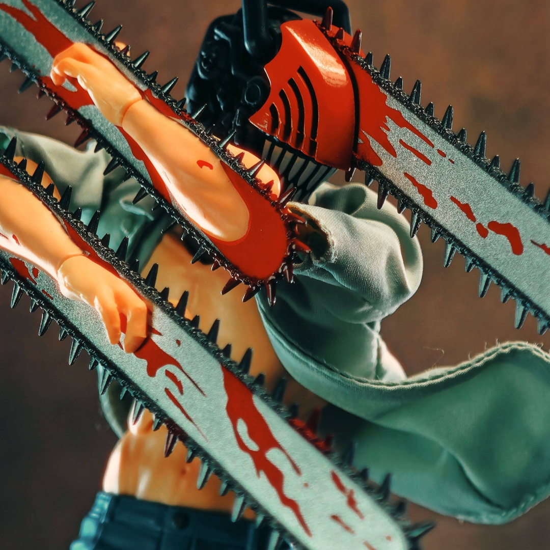 Men Shoes Models - Chainsaw Man Shf Anime Ręcznie robione