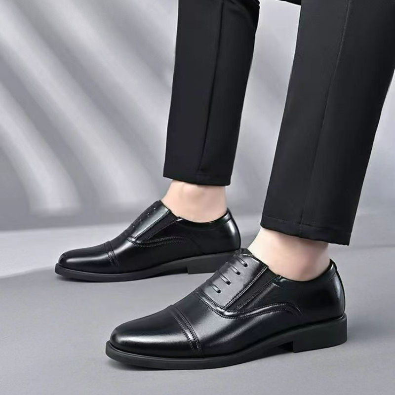 Dress Shoe Pointed - Męskie buty wizytowe, biznesowe buty skórzane,