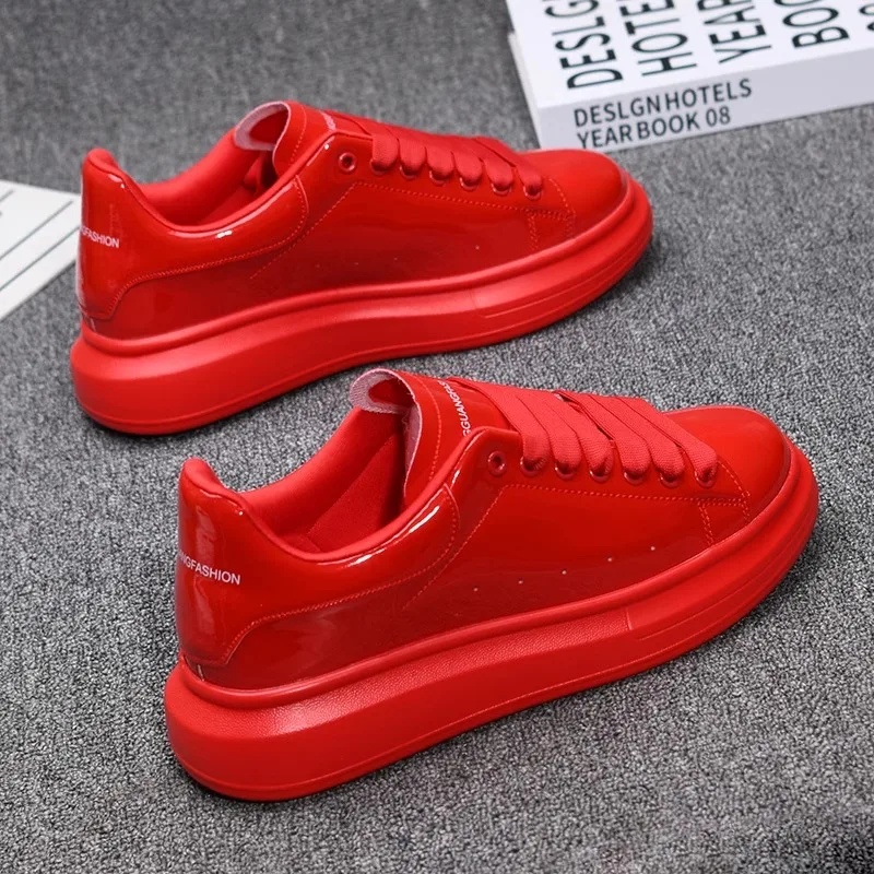 Lakierowane białe buty casualo – Men'S Shoes For Tennis recenzja i cena