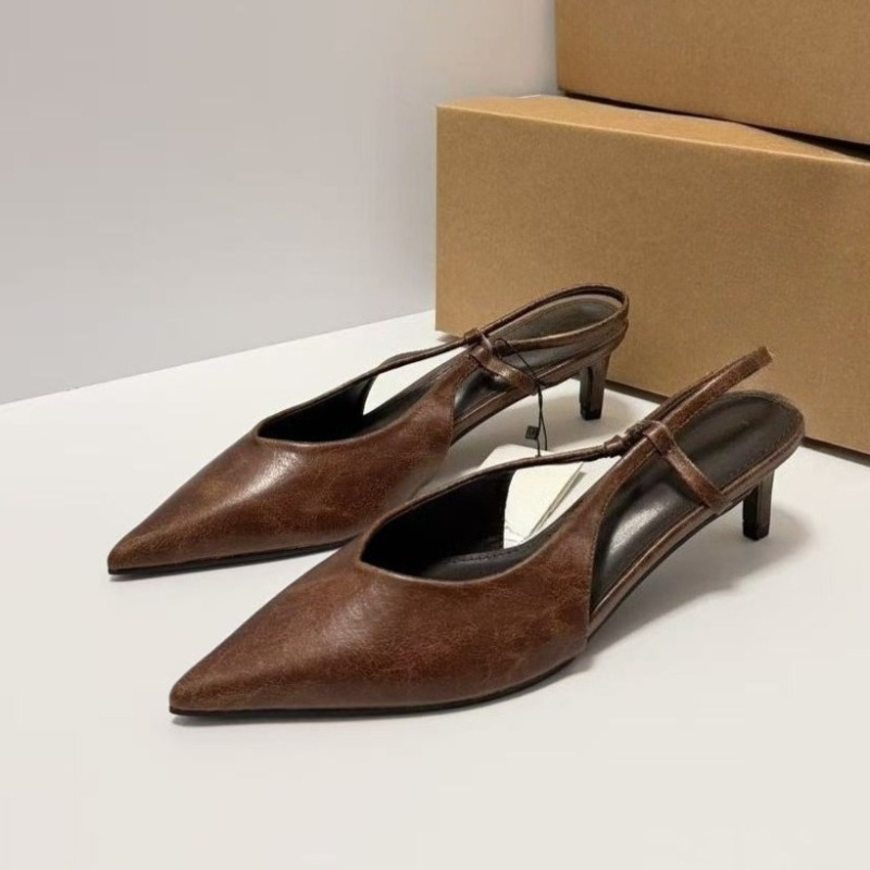 Letnie sandały damskie na nisk – Dress Shoe Pointed recenzja i cena
