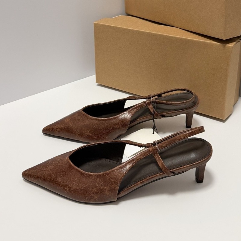 Letnie sandały damskie na nisk – Dress Shoe Pointed recenzja i cena