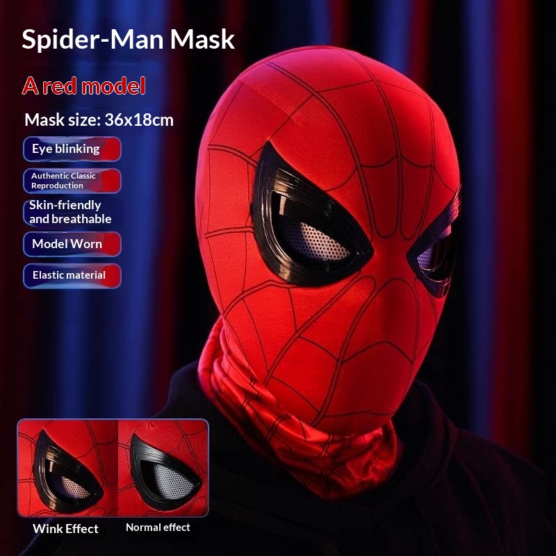 Maska Spider-Mana z ruchomymi  – Men Shoes Models recenzja i cena