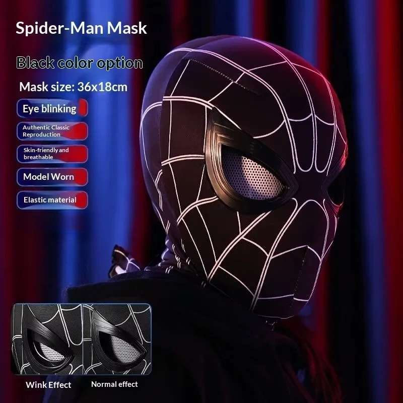 Maska Spider-Mana z ruchomymi  – Men Shoes Models recenzja i cena