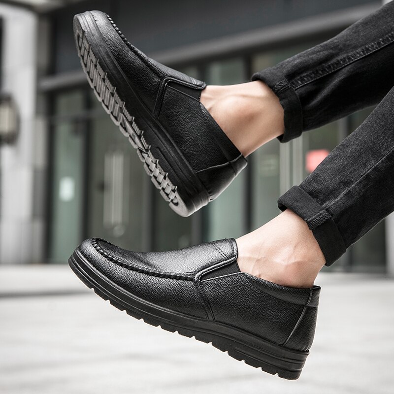 Męskie lekkie skórzane obuwie  – Men Shoes Louboutin recenzja i cena
