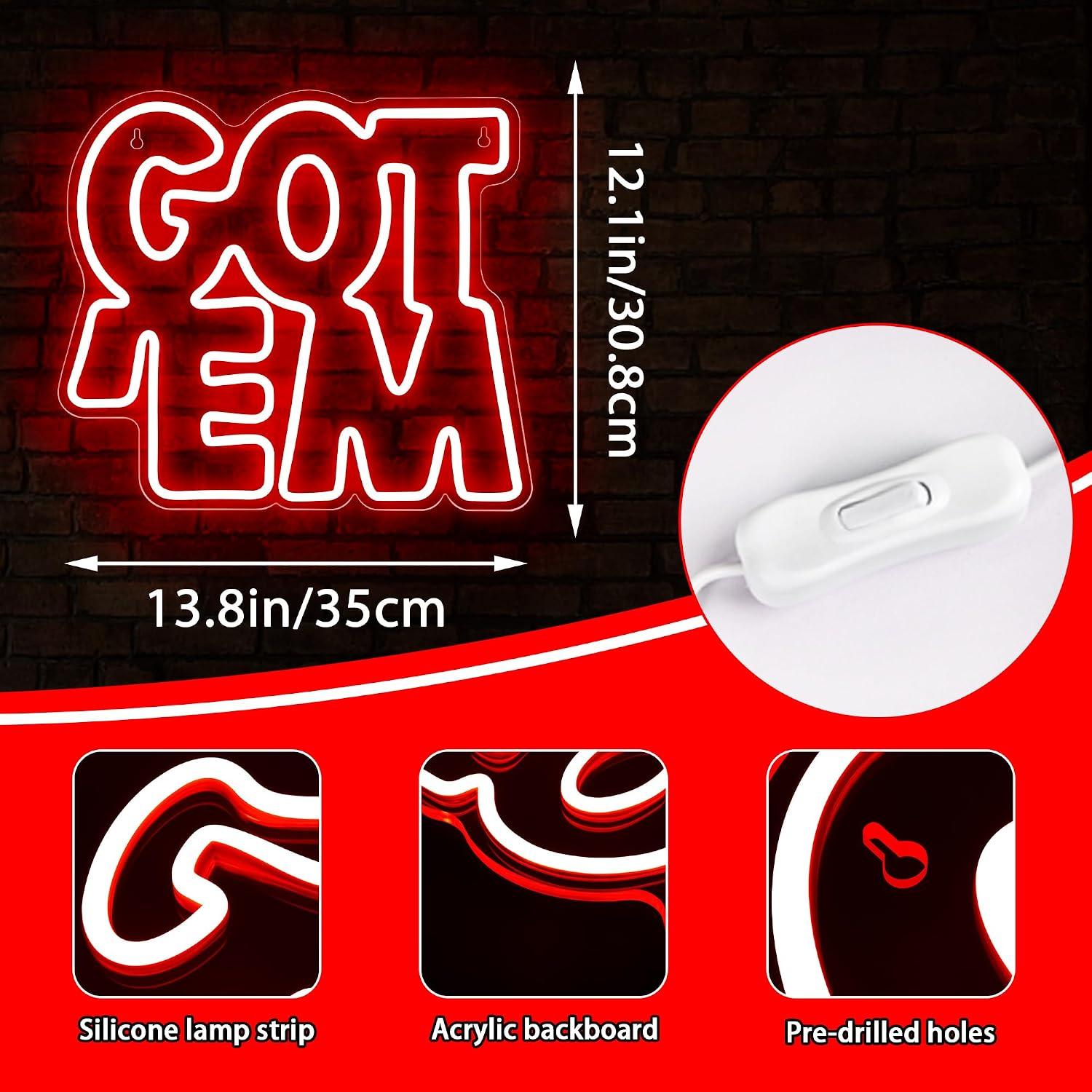Neonowy znak LED z motywem sne – Men'S Shoes Dc recenzja i cena