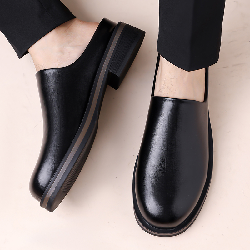 Męskie wsuwane półbuty, gruba  – Men'S Shoes Qn recenzja i cena