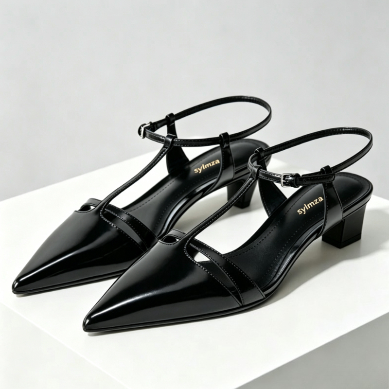 Szpilki damskie z lakierowanej – Dress Shoe Pointed recenzja i cena