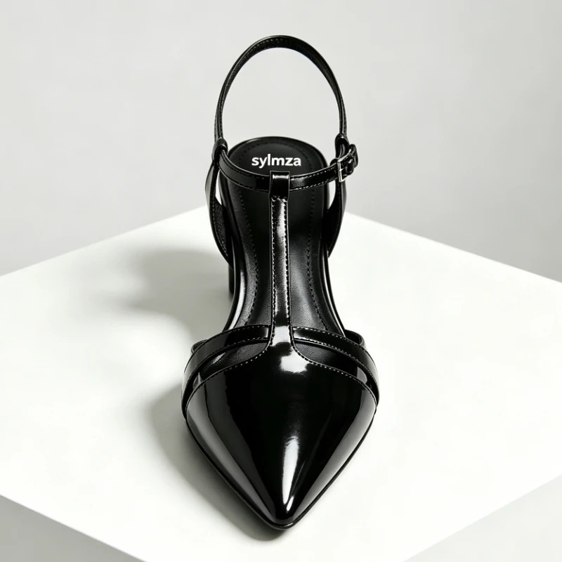 Szpilki damskie z lakierowanej – Dress Shoe Pointed recenzja i cena