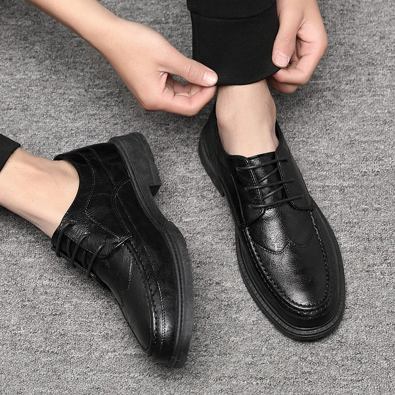 Wysokiej jakości skórzane męsk – Men Shoes Louboutin recenzja i cena