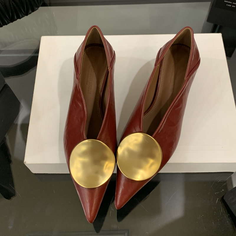 SUOJIALUN Jesień 2025 Nowa Mar – Dress Shoe Pointed recenzja i cena