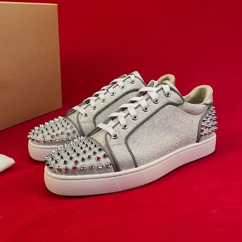 mężczyźni luksusowe modne nity – Men Shoes Louboutin recenzja i cena