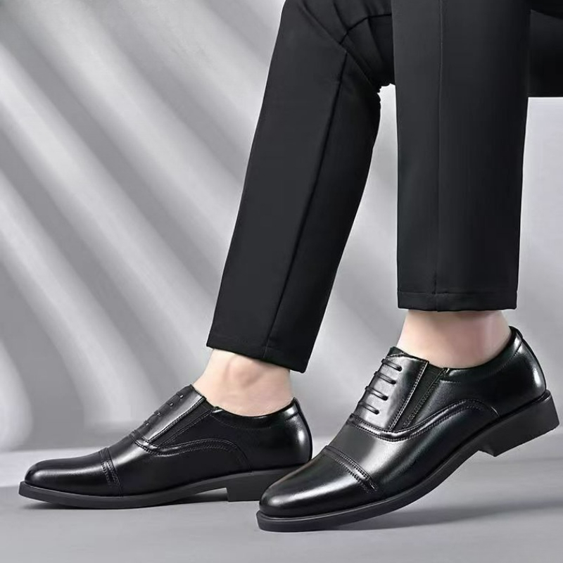 Męskie buty wizytowe, biznesow – Dress Shoe Pointed recenzja i cena